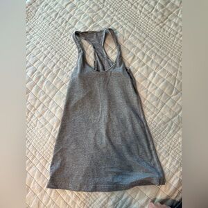 Lululemon grey cool racerback tank